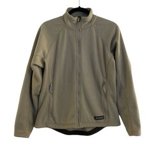 REI Full Zip Jacket - Tan M (Can Zip-In to outer layer jacket)
